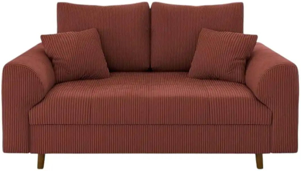 S-STYLE Einzelsofa Maya ¦ rot ¦ Maße (cm): B: 150 H: 81 Polstermöbel > Sofas > 2-Sitzer - Höffner