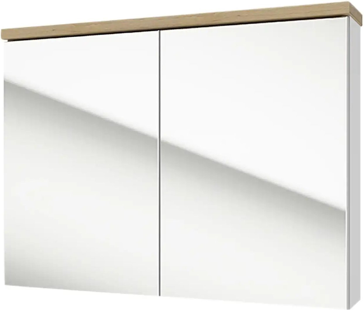 Spiegelschrank Steller See ¦ mehrfarbig ¦ Maße (cm): B: 80 H: 60 T: 15.0 Schränke > Badschränke > Spiegelschränke - Höf...