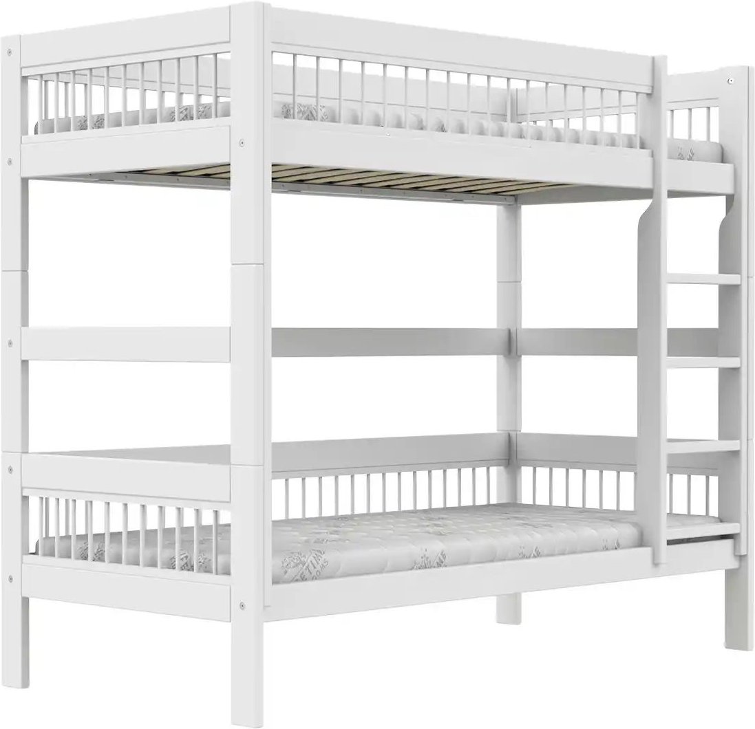 Lifetime Etagenbett mit Leiter Breeze ¦ weiß ¦ Maße (cm): B: 207 H: 177 T: 102.0 Betten > Bettgestelle - Höffner