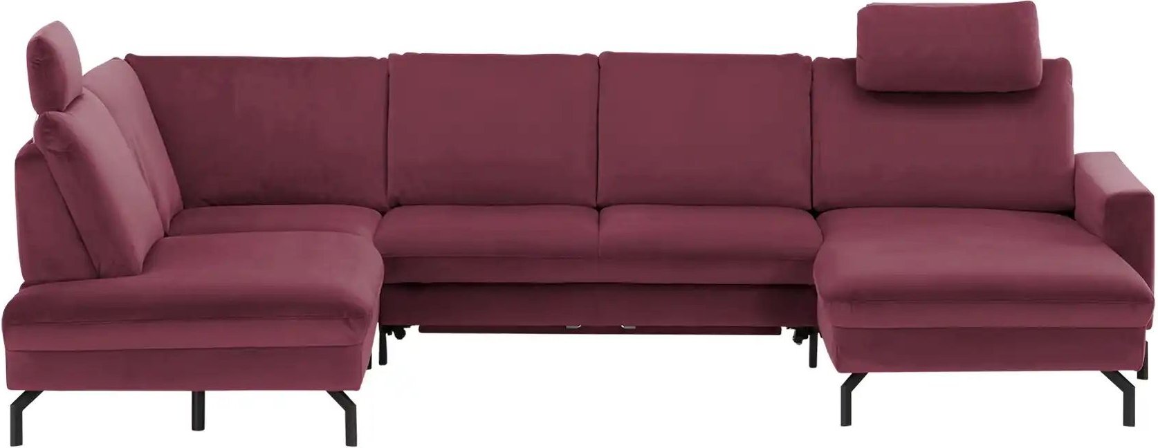 meinSofa Wohnlandschaft  Grace ¦ lila/violett ¦ Maße (cm): B: 332 H: 89 T: 220.0 Polstermöbel > Sofas > Wohnlandschaften...