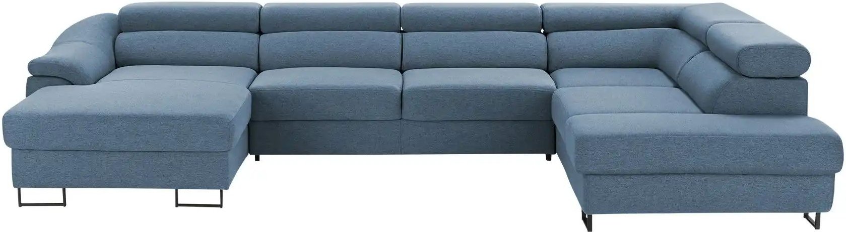 switch Ecksofa Lavos ¦ blau ¦ Maße (cm): B: 346 H: 85 T: 221.0 Polstermöbel > Sofas > Wohnlandschaften - Höffner