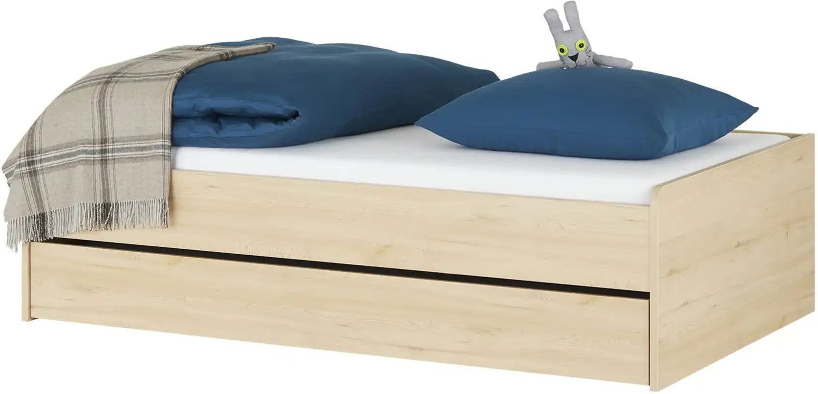 Duobett Grow Up ¦ holzfarben ¦ Maße (cm): B: 127 H: 54,5 Betten > Bettgestelle - Höffner