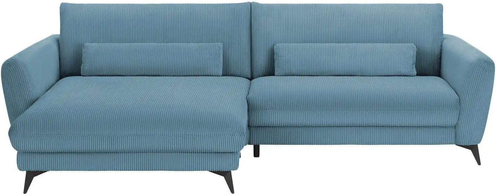 Thumbnail - Ecksofa Cordstoff Amina ¦ türkis/petrol ¦ Maße (cm): B: 288 H: 81 T: 194.0 Polstermöbel > Sofas > Ecksofas - Höffner