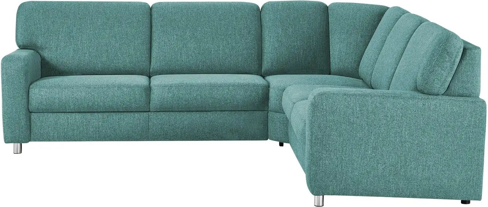 smart Ecksofa Valencia ¦ türkis/petrol ¦ Maße (cm): B: 266 H: 90 T: 236.0 Polstermöbel > Sofas > Ecksofas - Höffner