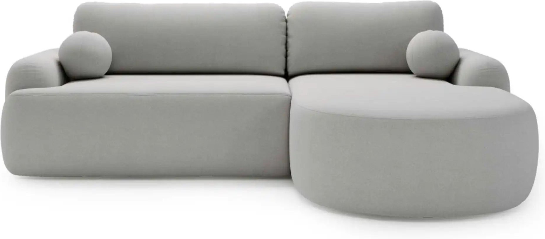Ecksofa Aurio ¦ grau ¦ Maße (cm): B: 261 H: 91 Polstermöbel > Sofas > Ecksofas - Höffner