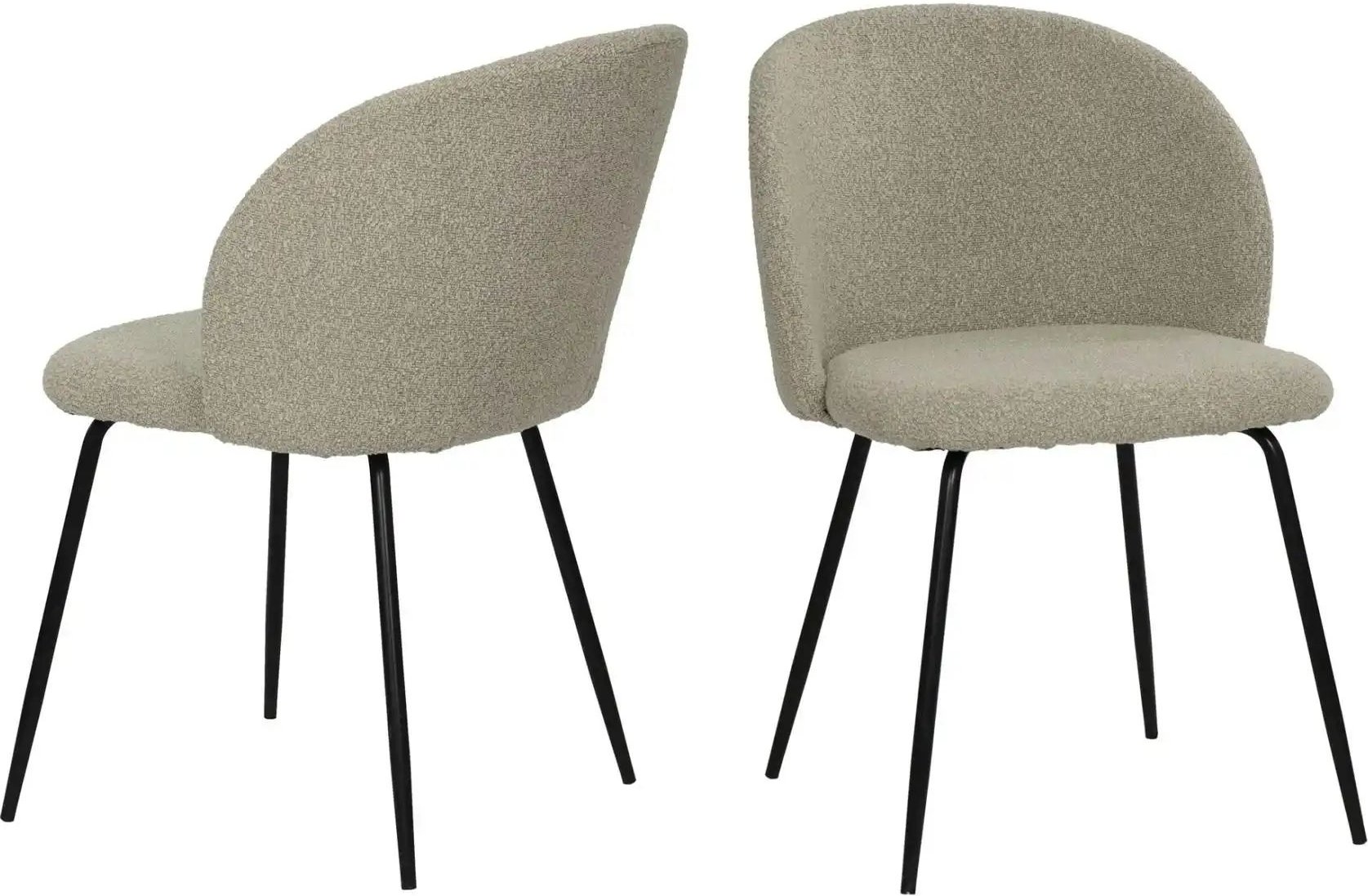 Stuhl 2er-Set ¦ braun ¦ Maße (cm): B: 60 H: 78 Stühle > Polsterstühle - Höffner