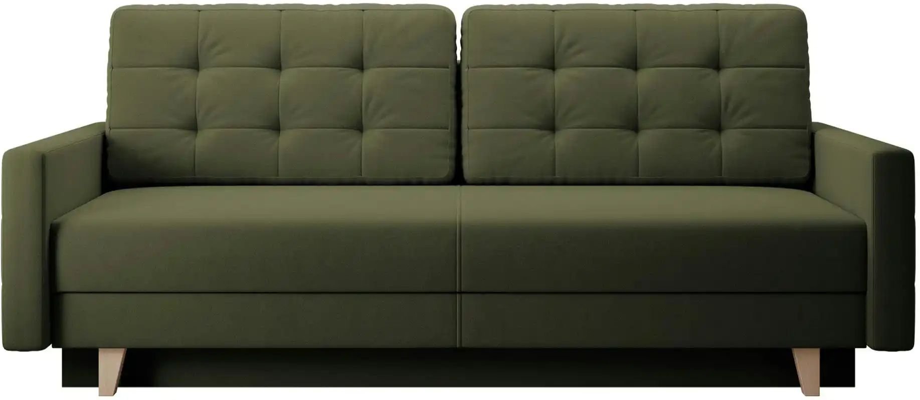 Selsey Einzelsofa mit Schlaffunktion Verat ¦ grün ¦ Maße (cm): B: 226 H: 98 Polstermöbel > Sofas > 3-Sitzer - Höffner