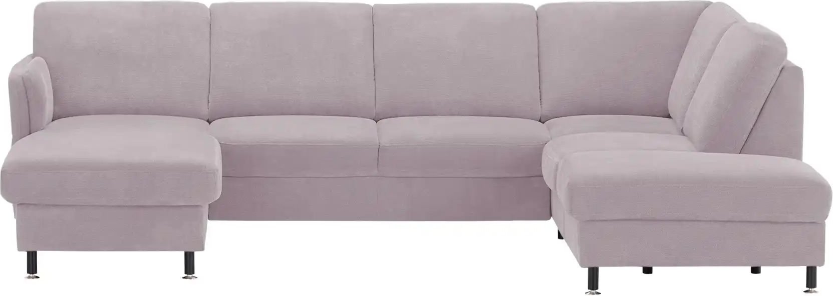 meinSofa Wohnlandschaft Veit ¦ rosa/pink ¦ Maße (cm): B: 305 H: 90 T: 200.0 Polstermöbel > Sofas > Wohnlandschaften - H...