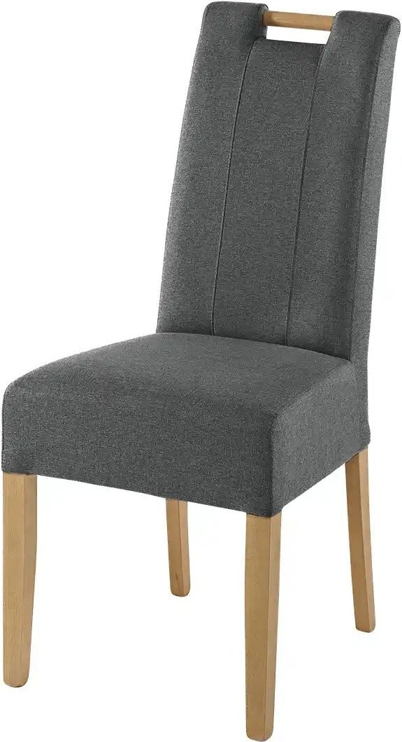 Woodford Esszimmerstuhl Jasmin ¦ grau ¦ Maße (cm): B: 62 H: 101 T: 46.0 Stühle > Küchenstühle > Polster Küchenstühle - ...