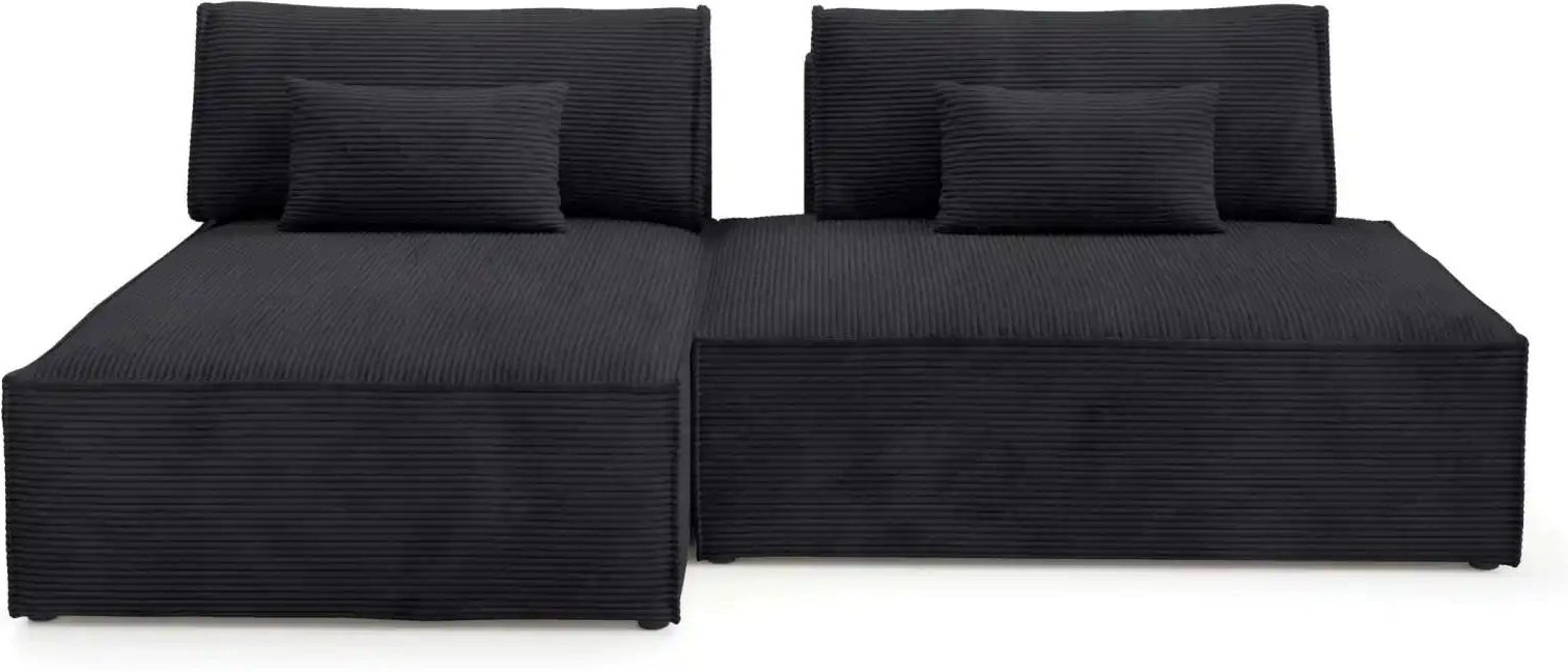 Ecksofa modular Lucca ¦ schwarz ¦ Maße (cm): B: 236 H: 82 Polstermöbel > Sofas > Ecksofas - Höffner