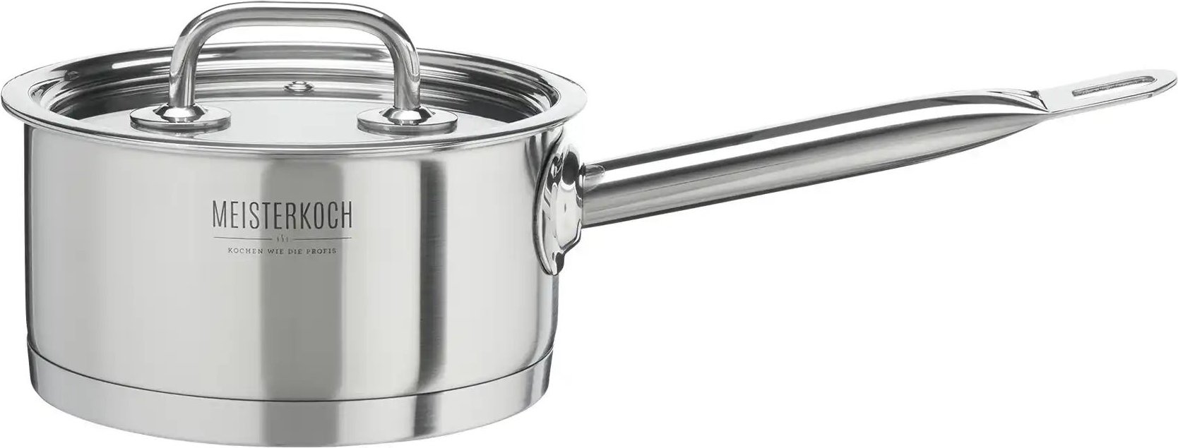 Meisterkoch Topf MODUS ¦ silber ¦ Edelstahl ¦ Maße (cm): H: 8 Ø: 16 Töpfe & Pfannen & Zubehör > Töpfe - Höffner