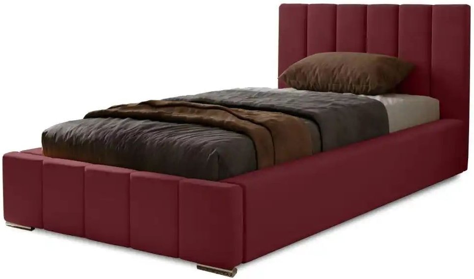 Polsterbett mit Stauraum mit Bettkasten und Lattenrost Nelia ¦ lila/violett ¦ Maße (cm): B: 115 H: 100 Betten > Polsterb...