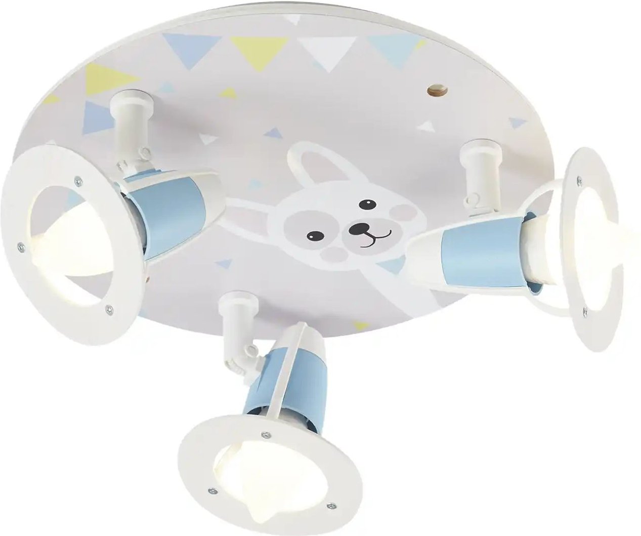 Uups Deckenleuchte 3-flammig Anton ¦ grau ¦ Maße (cm): H: 20 Ø: 30 Lampen & Leuchten > Kinderlampen - Höffner