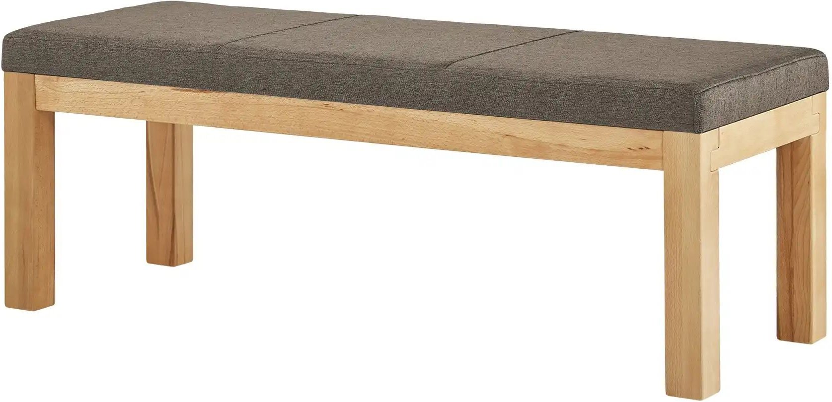 Woodford Polster-Sitzbank massiv Melia ¦ braun ¦ Maße (cm): B: 150 H: 49 T: 50.0 Bänke > Einzelbänke - Höffner