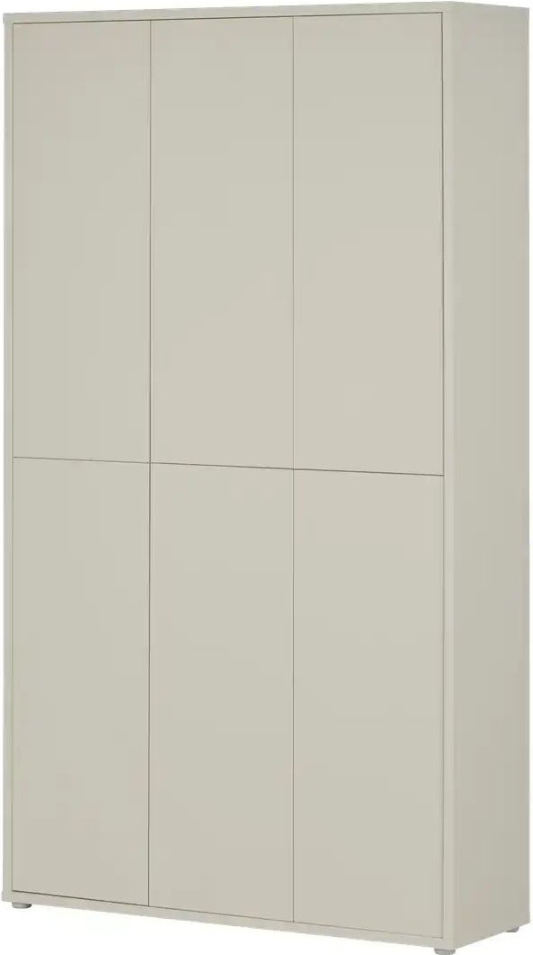 Schuh- und Mehrzweckschrank Bolognano ¦ beige ¦ Maße (cm): B: 109 H: 192 T: 35.0 Garderoben & Kleiderstangen > Garderob...