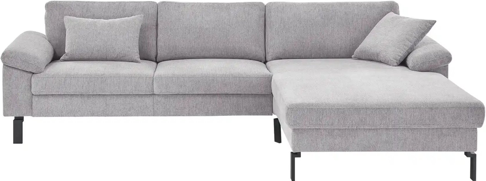 Max Schelling Ecksofa Maximum ¦ silber ¦ Maße (cm): B: 287 H: 89 T: 194.0 Polstermöbel > Sofas > Ecksofas - Höffner