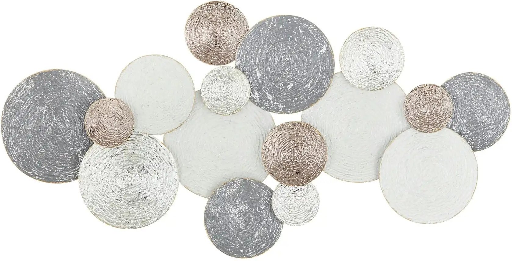 Wanddekoration ¦ mehrfarbig ¦ Metall ¦ Maße (cm): B: 130 H: 68,5 T: 6.5 Accessoires > Dekoartikel - Höffner