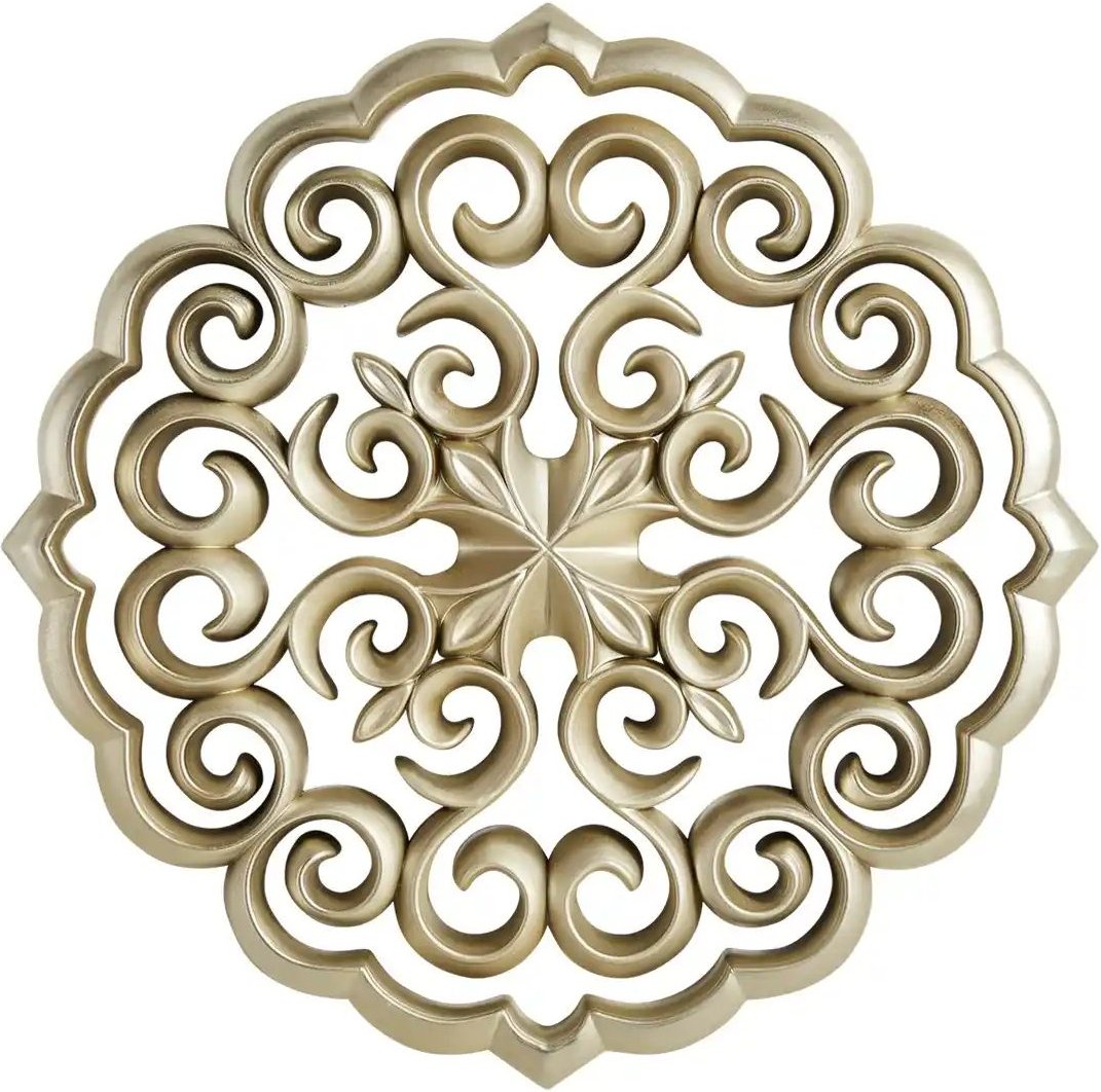 Wandornament   ¦ gold ¦ Polypropylen Ø: 25 Accessoires > Dekoartikel - Höffner