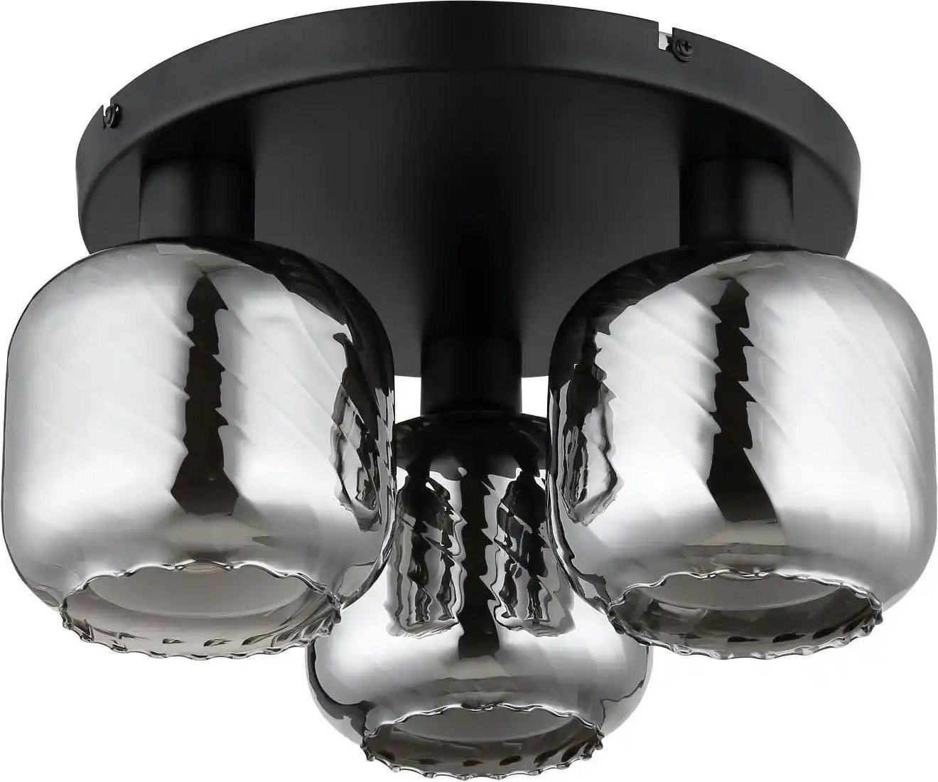 Thumbnail - Globo Lighting Deckenleuchte ¦ schwarz Ø: 37 Lampen & Leuchten > Deckenleuchten - Höffner