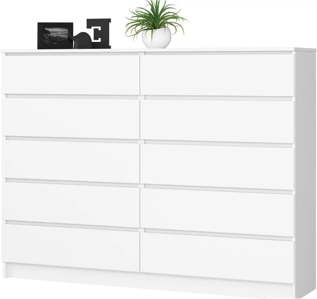 Kommode 160 cm breit Kate ¦ weiß ¦ Maße (cm): B: 160 H: 121 Kommoden & Sideboards > Kommoden - Höffner