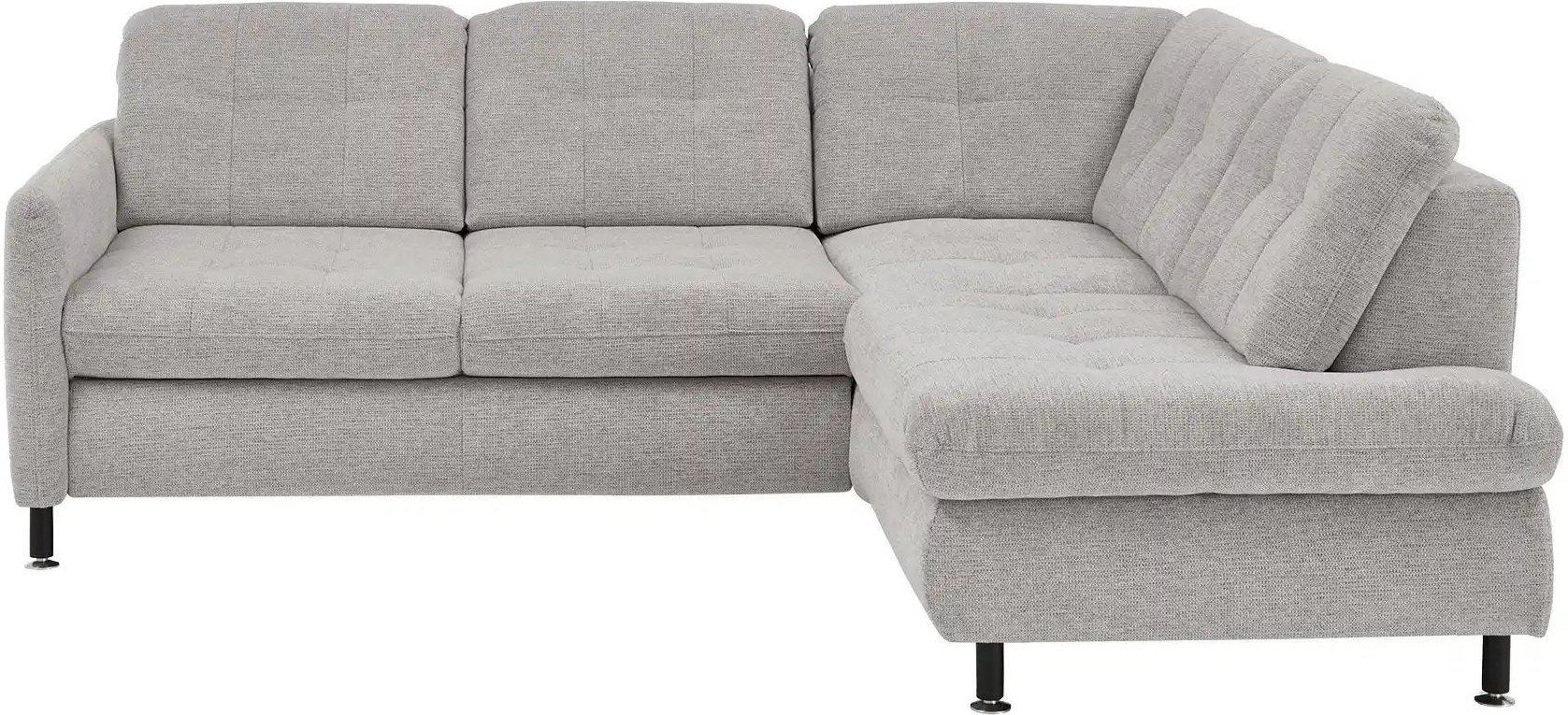 Lounge Collection Ecksofa LIORA ¦ grau ¦ Maße (cm): B: 242 T: 210.0 Polstermöbel > Sofas > 3-Sitzer - Höffner