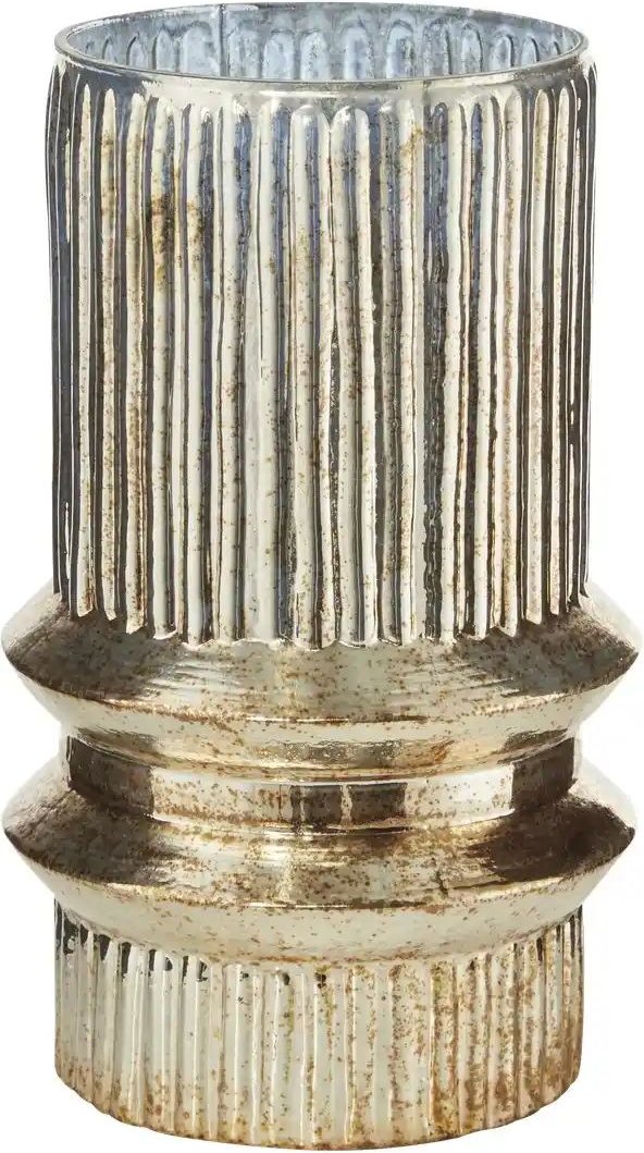 Thumbnail - HOME STORY Vase   ¦ gold ¦ Glas ¦ Maße (cm): H: 18  Ø: 11 Weihnachten - Höffner