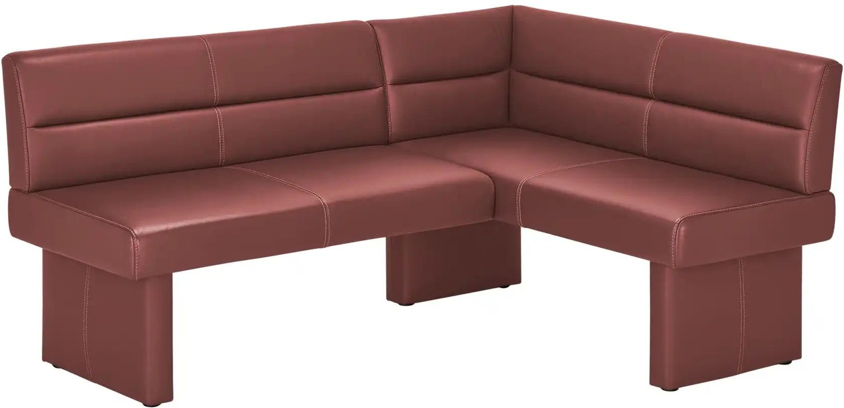 Eckbank Leder Canto II ¦ rot ¦ Maße (cm): B: 180 H: 85 T: 134.0 Bänke > Eckbänke - Höffner