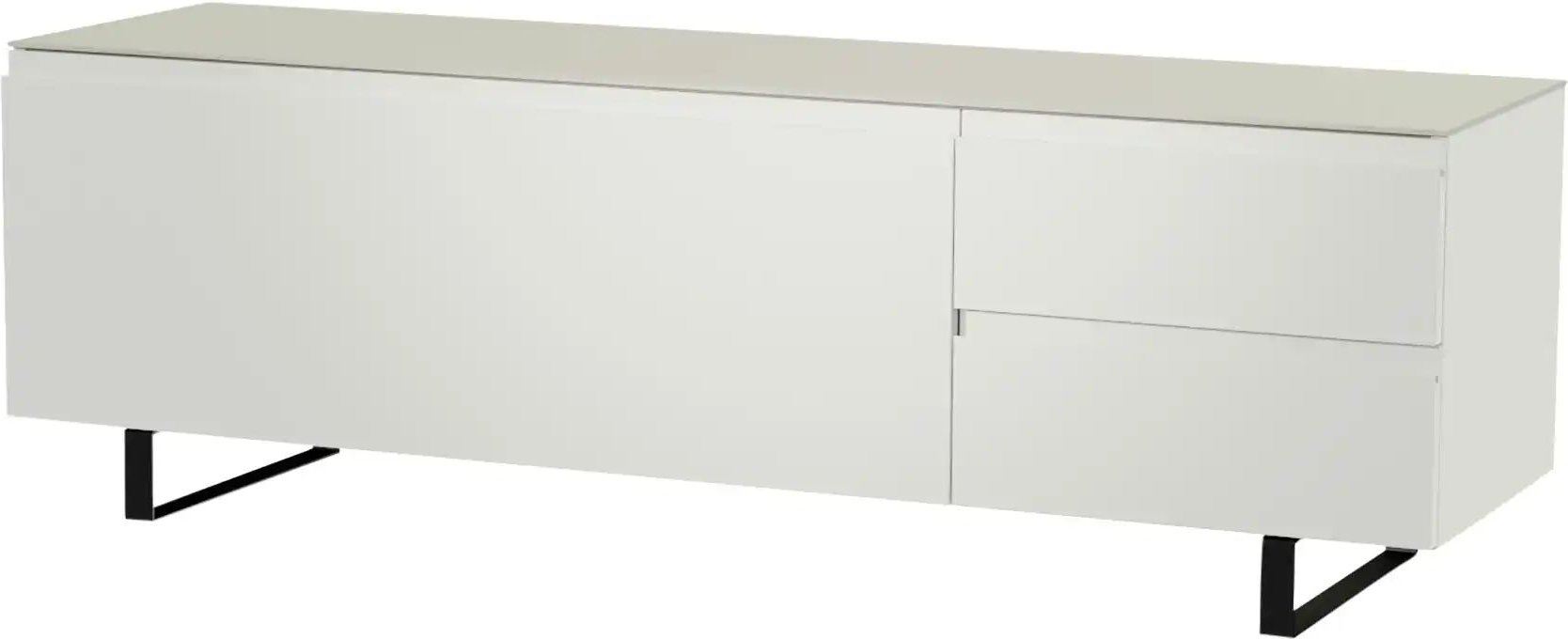 TV Board Nicolo Phono ¦ weiß ¦ Maße (cm): B: 160 H: 51 T: 45.0 Kommoden & Sideboards > TV Lowboards - Höffner