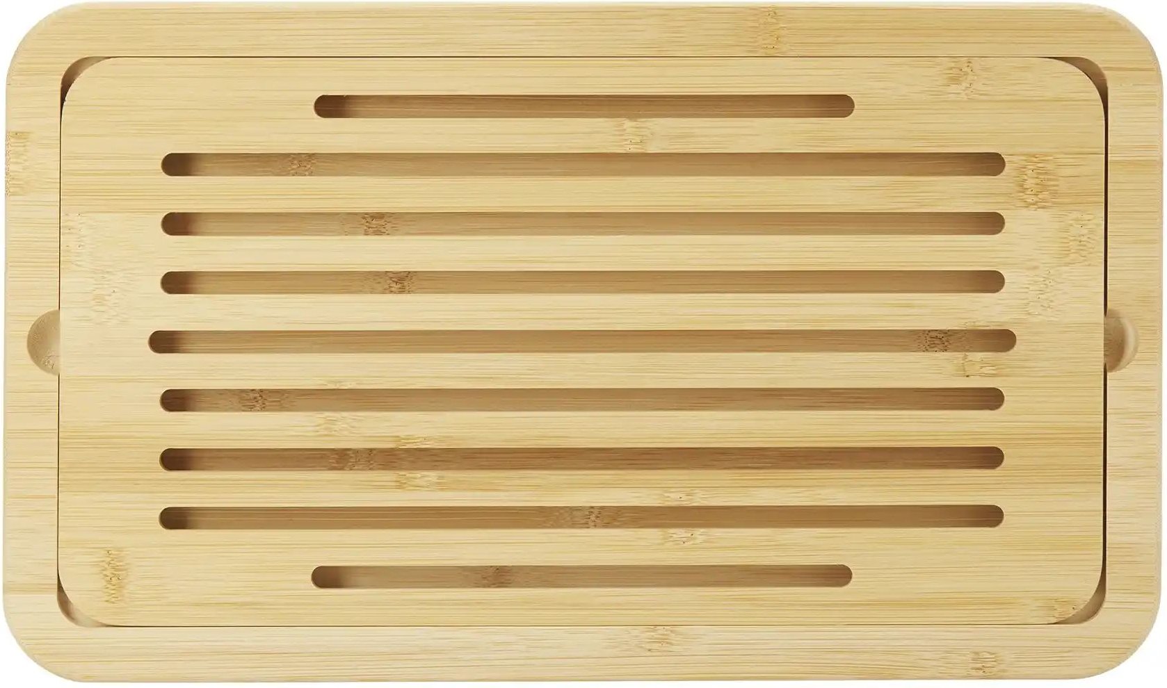KHG Brotschneidebrett ¦ holzfarben ¦ Bambus ¦ Maße (cm): B: 23 H: 2 Küchenzubehör & Helfer > Schneidebretter - Höffner