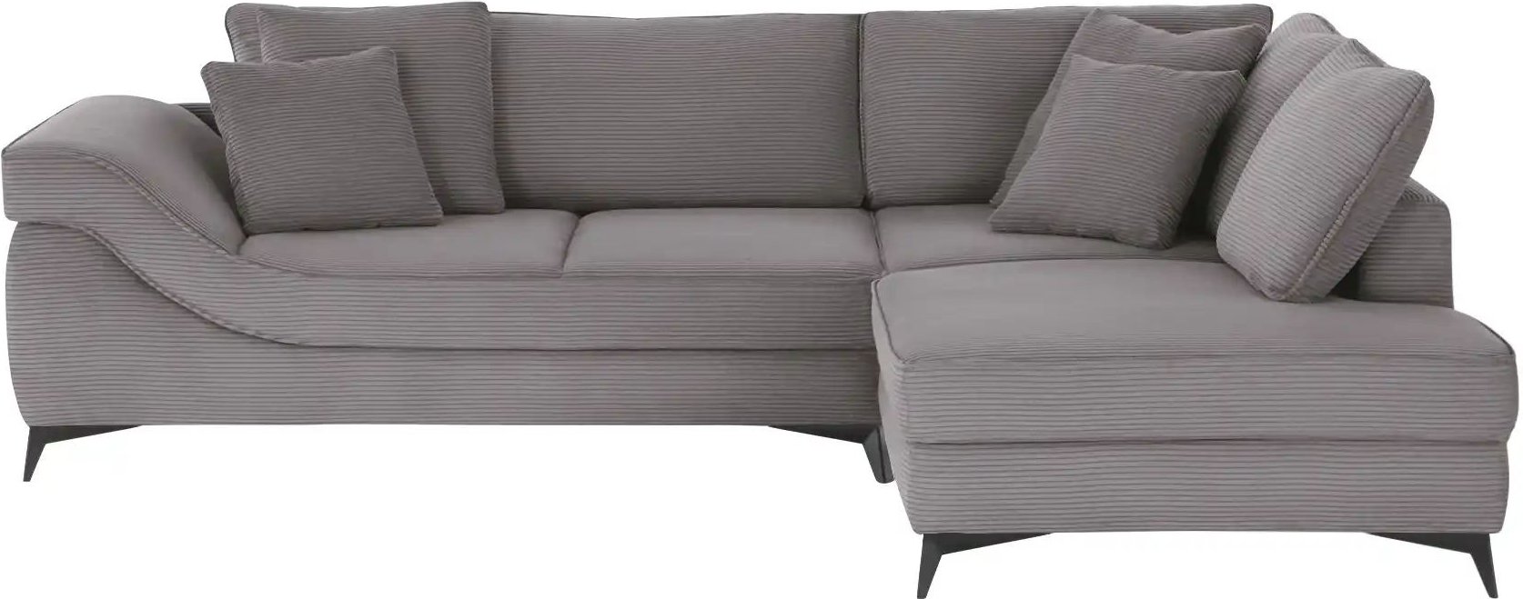 pop Ecksofa Trentino ¦ grau ¦ Maße (cm): B: 310 H: 98 T: 223.0 Polstermöbel > Sofas > Ecksofas - Höffner