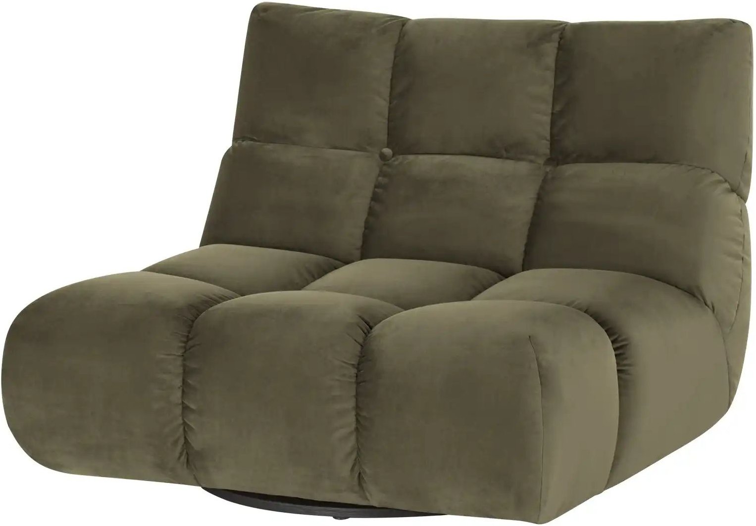 Jette Home Sessel Gentle ¦ grün ¦ Maße (cm): B: 112 H: 85 T: 108.0 Polstermöbel > Sessel > Drehsessel - Höffner