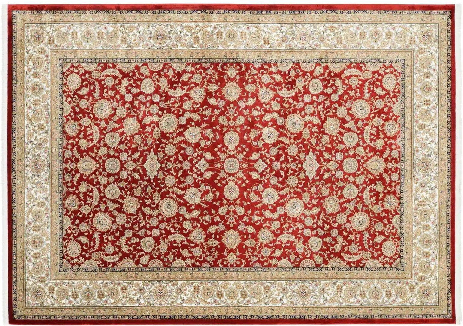 Teppich Aleyna ¦ rot ¦ Viskose ¦ Maße (cm): B: 240 H: 0,6 Teppiche > Orientteppiche - Höffner