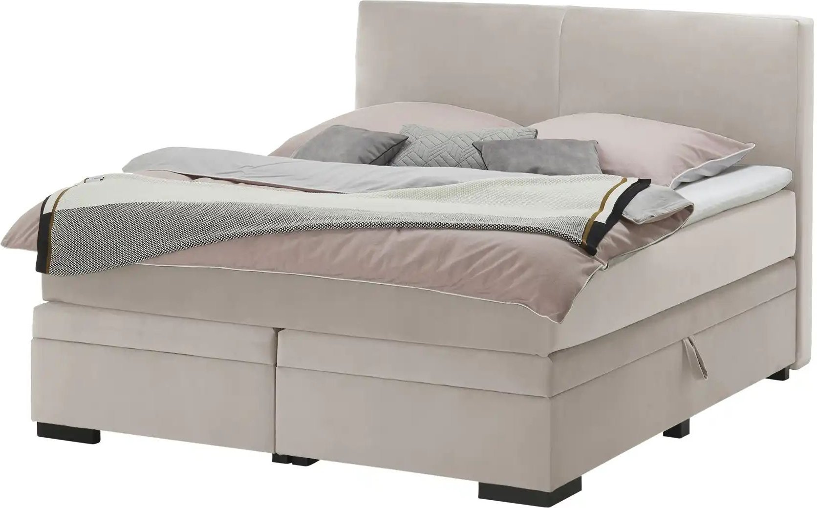 Boxi Boxspringbett mit Bettkasten Boxi Classic ¦ beige ¦ Maße (cm): B: 160 H: 125 Betten > Boxspringbetten - Höffner