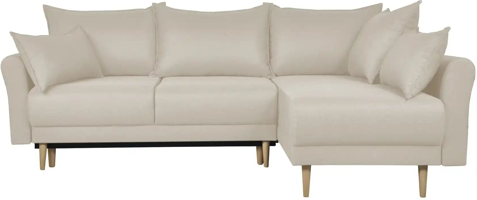 smart Ecksofa  Elise ¦ beige ¦ Maße (cm): B: 227 H: 88 T: 170.0 Polstermöbel > Sofas > Ecksofas - Höffner