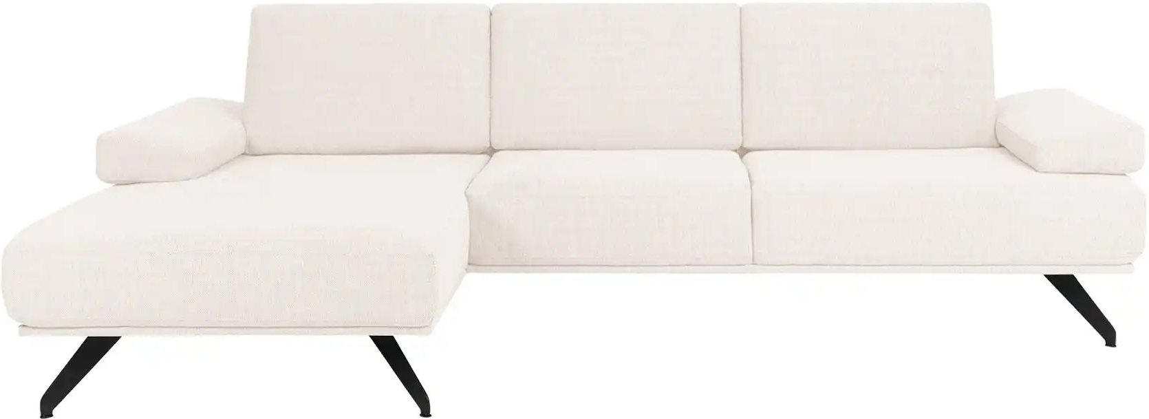 SOHO Ecksofa Gemma ¦ weiß ¦ Maße (cm): B: 282 H: 84 T: 166.0 Polstermöbel > Sofas > 3-Sitzer - Höffner