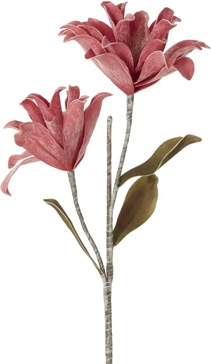 Soft Flower Kamelienzweig   ¦ rosa/pink ¦ Kunststoff,Metall ¦ Maße (cm): H: 118 Accessoires > Kunstblumen - Höffner