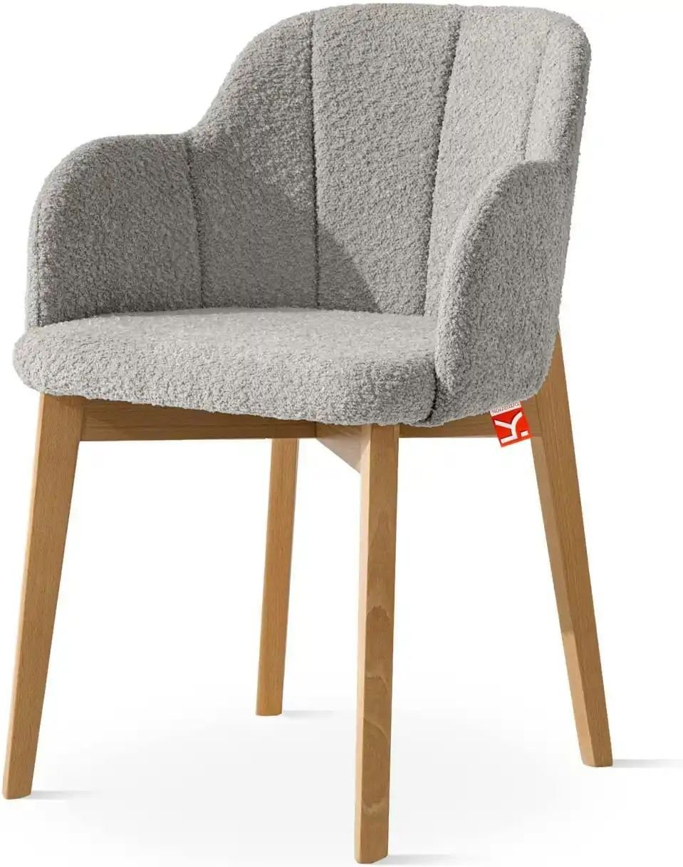 KONSIMO Polsterstuhl ¦ grau ¦ Maße (cm): B: 54,5 H: 80 Stühle > Polsterstühle - Höffner