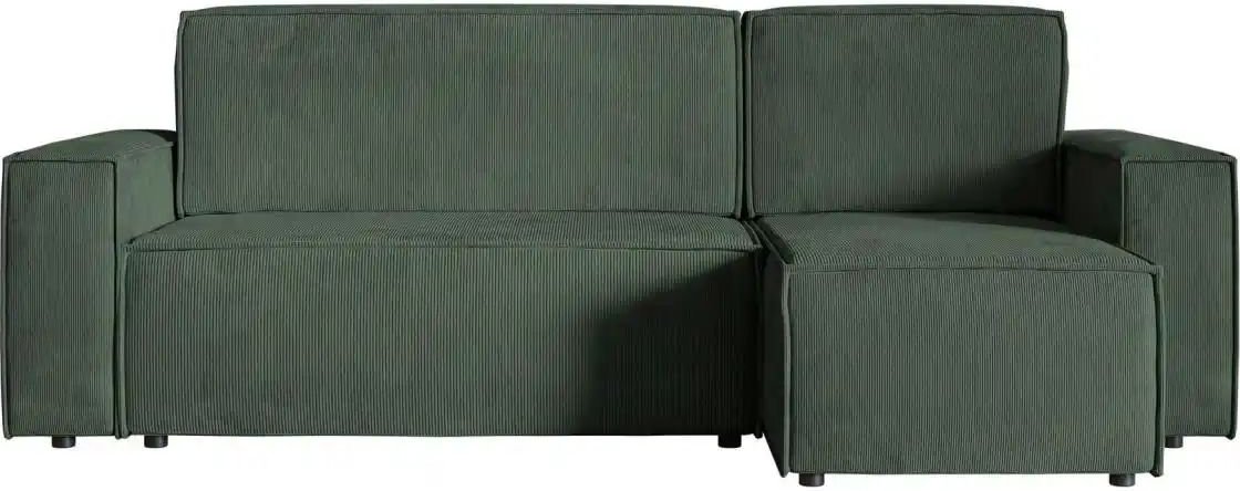 Selsey Ecksofa mit Schlaffunktion Copertino ¦ grün ¦ Maße (cm): B: 259 H: 84 Polstermöbel > Sofas > 3-Sitzer - Höffner