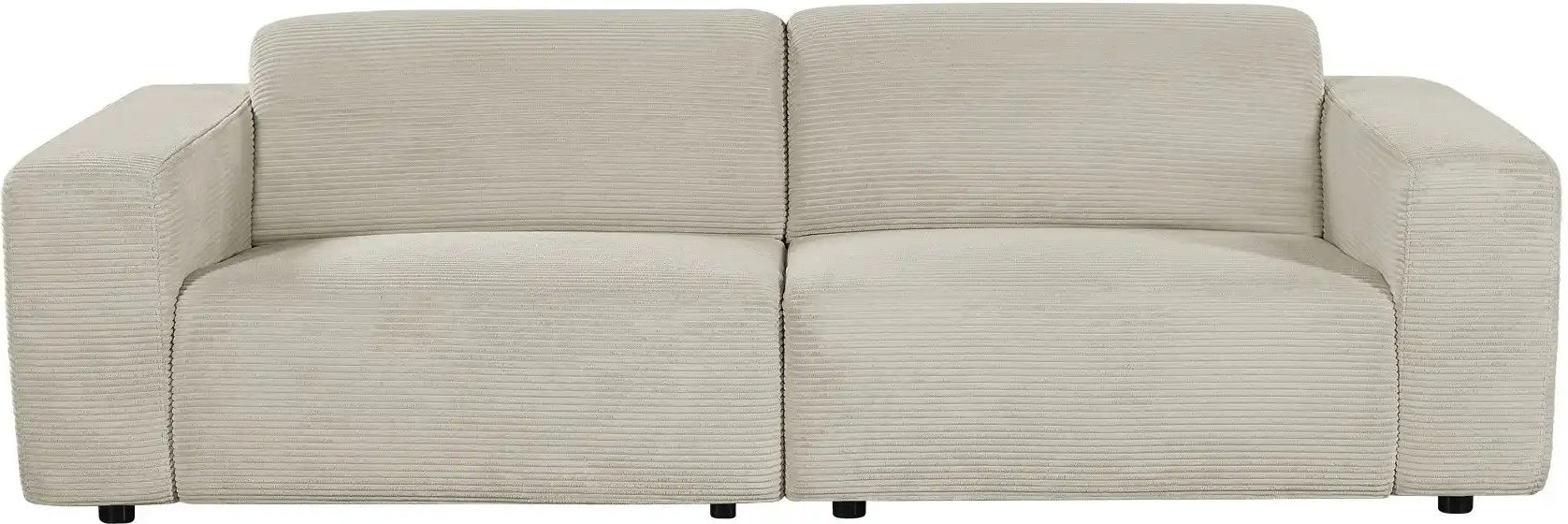 uno Einzelsofa aus Cord Sani ¦ beige ¦ Maße (cm): B: 243 H: 72 T: 105.0 Polstermöbel > Sofas > Einzelsofas - Höffner