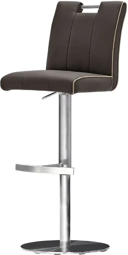 Barhocker Anna ¦ braun ¦ Maße (cm): B: 42 H: 87 T: 51.0 Polstermöbel > Hocker > Barhocker - Höffner