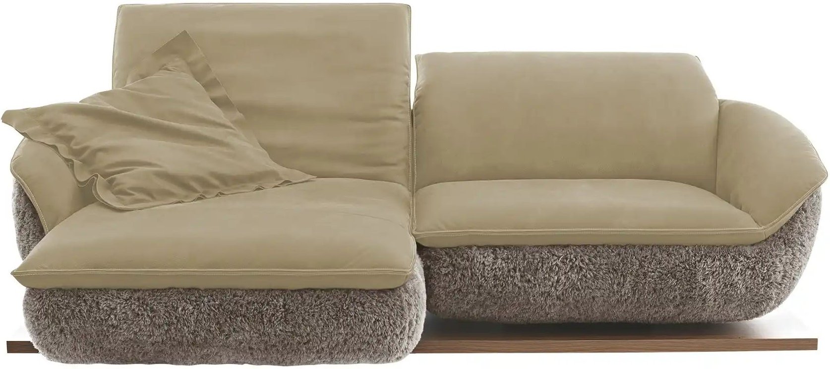 Thumbnail - KOINOR Ecksofa Mooove ¦ braun ¦ Maße (cm): B: 242 H: 99 T: 153.0 Polstermöbel > Sofas > Ecksofas - Höffner