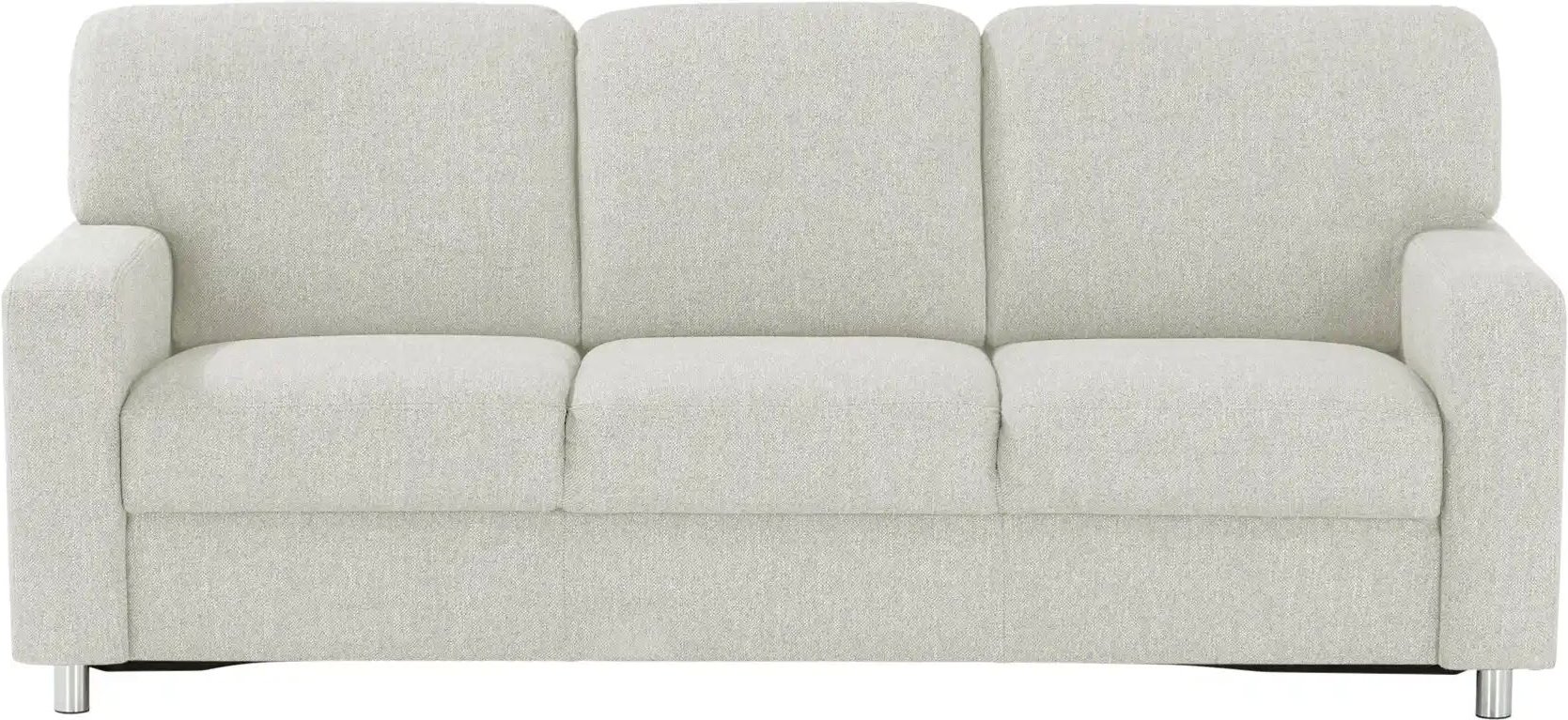 smart Sofa Valencia ¦ grau ¦ Maße (cm): B: 212 H: 90 T: 93.0 Polstermöbel > Sofas > 3-Sitzer - Höffner