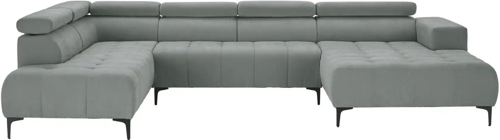 switch Wohnlandschaft Caro ¦ grau ¦ Maße (cm): B: 350 H: 81 T: 214.0 Polstermöbel > Sofas > Wohnlandschaften - Höffner