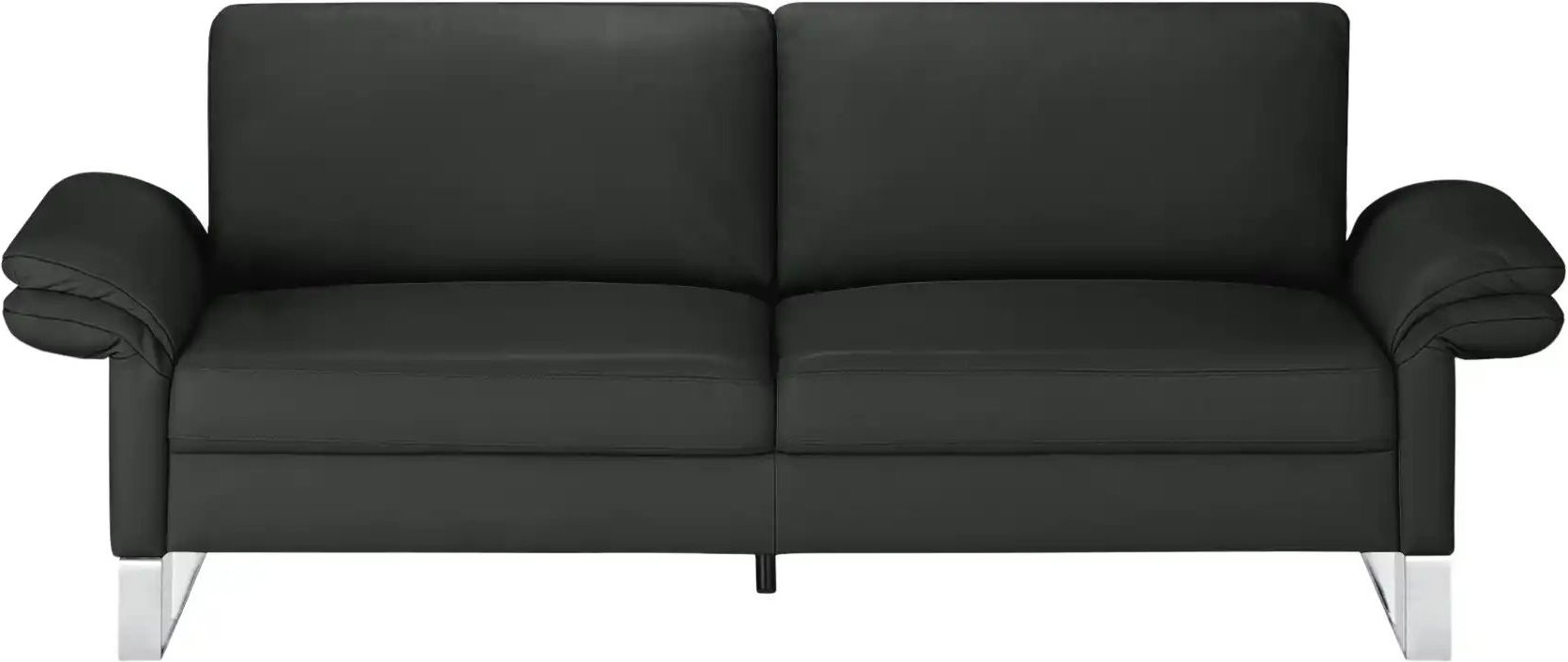 Max Schelling Einzelsofa aus Echtleder Maximum ¦ schwarz ¦ Maße (cm): B: 214 H: 86 T: 97.0 Polstermöbel > Sofas > 2-Sitz...