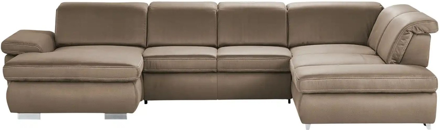 Lounge Collection Wohnlandschaft mit verschiedenen Funktionen Amanda ¦ braun ¦ Maße (cm): B: 379 H: 102 T: 260.0 Polster...