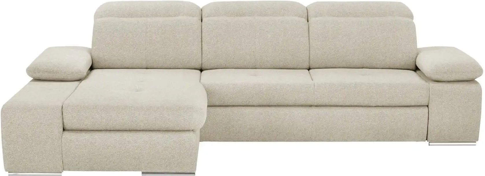 switch Ecksofa aus Mikrofaser Avilla ¦ beige ¦ Maße (cm): B: 285 H: 86 T: 187.0 Polstermöbel > Sofas > Ecksofas - Höffne...