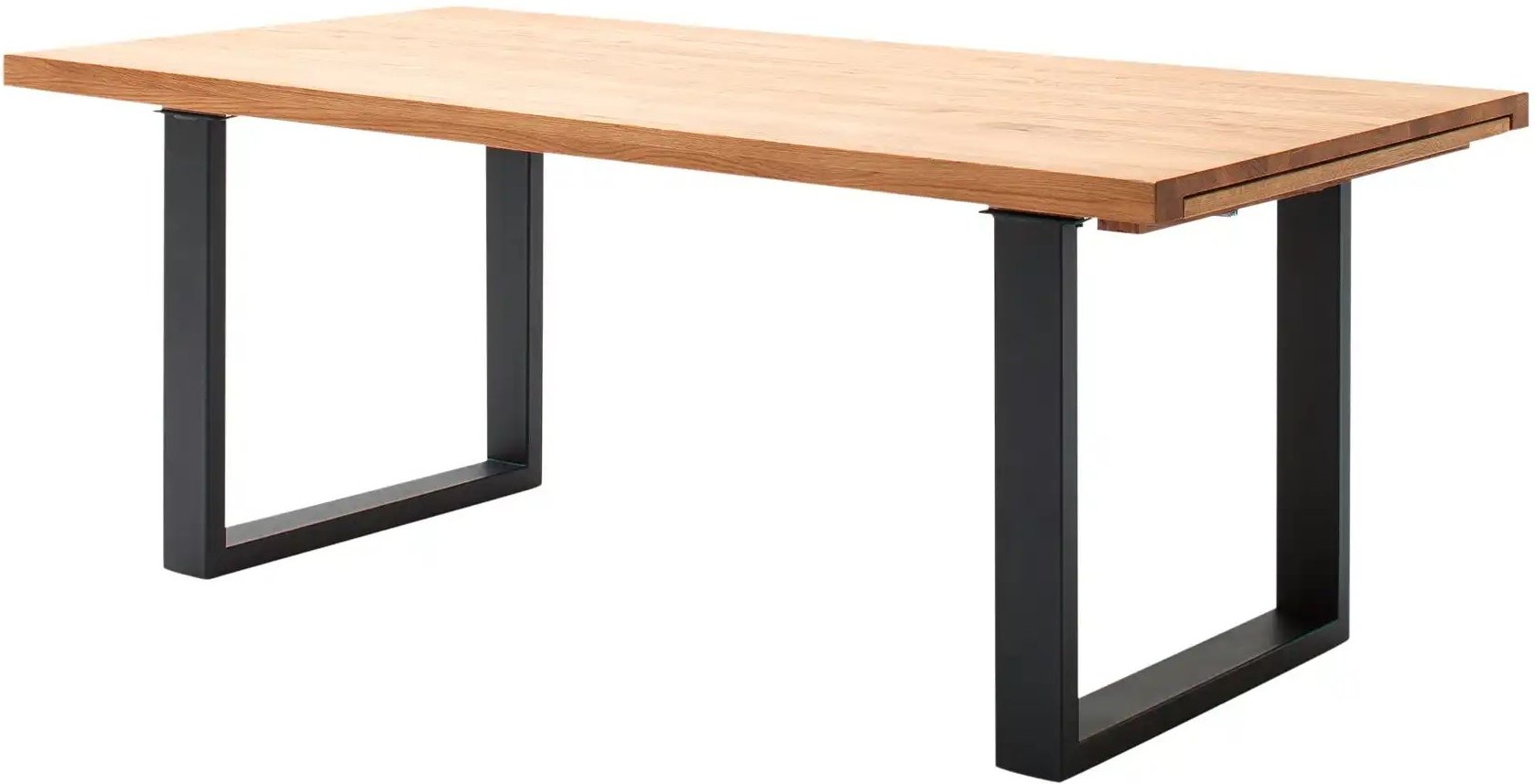 Woodford Kufentisch ausziehbar Aaron ¦ holzfarben ¦ Maße (cm): B: 100 H: 77 Tische > Esstische > Esstische massiv - Höff...