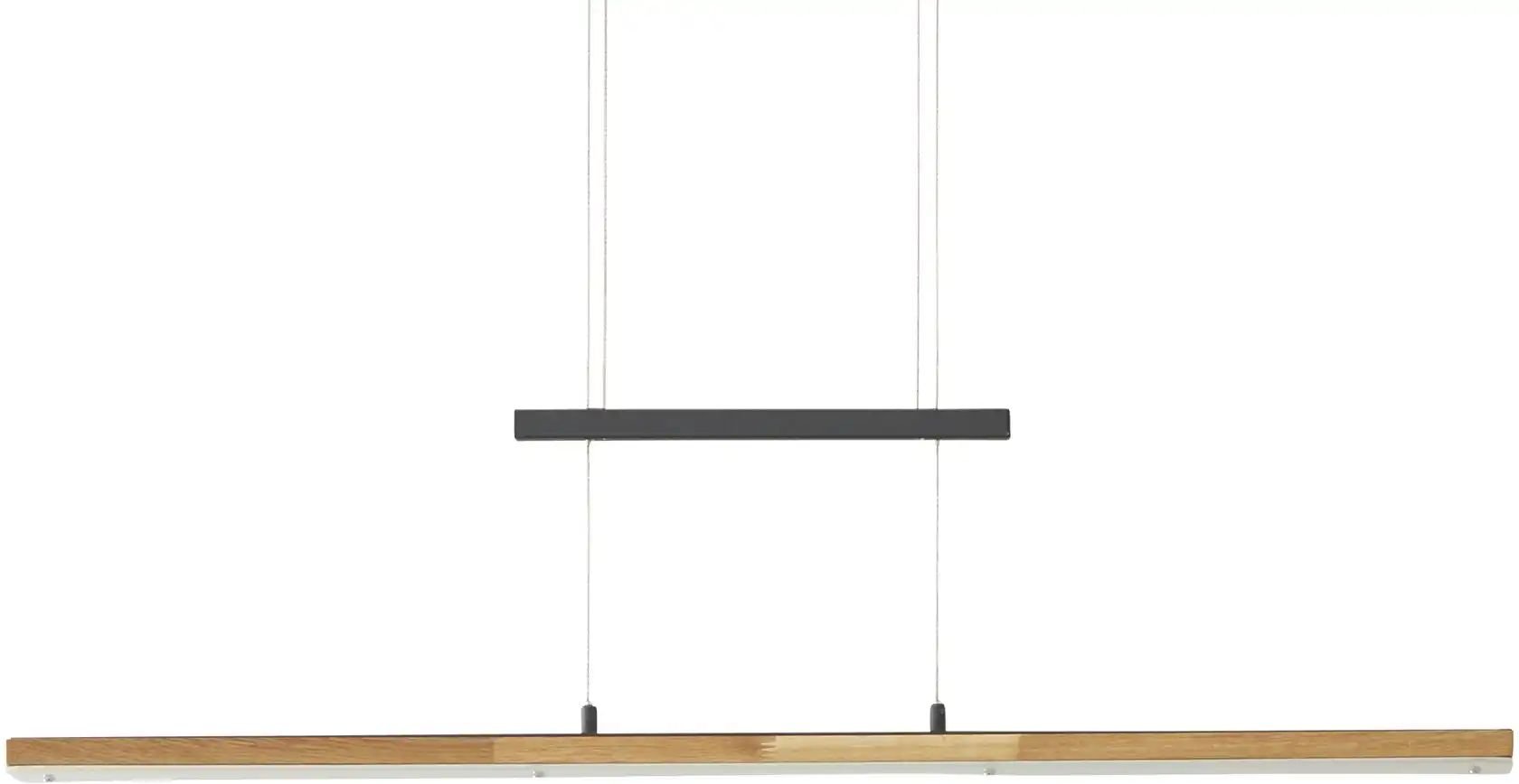 LED-Pendelleuchte ¦ schwarz ¦ Maße (cm): B: 105 H: 150 T: 10.0 Lampen & Leuchten > LED-Leuchten > LED-Pendelleuchten -...