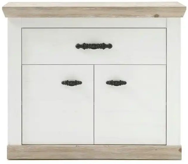 Kommode Roble ¦ weiß ¦ Maße (cm): B: 107 H: 87 T: 45.0 Schränke > Buffets - Höffner