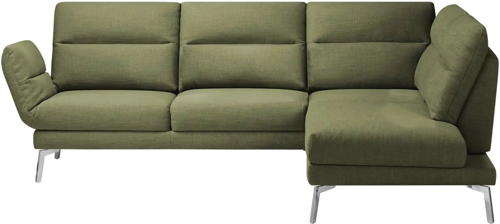 Max Schelling Ecksofa Sentence ¦ grün ¦ Maße (cm): B: 250 T: 208.0 Polstermöbel > Sofas > 3-Sitzer - Höffner